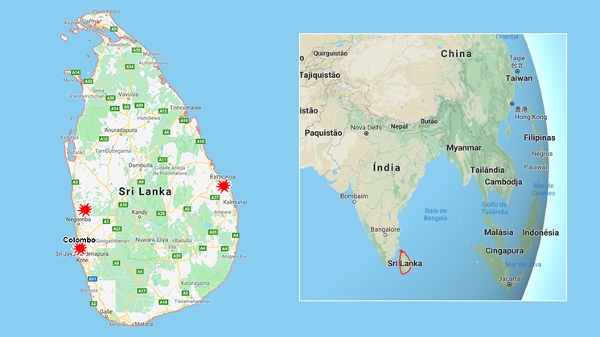 Sri Lanka declara estado de emergncia aps ataques a bomba