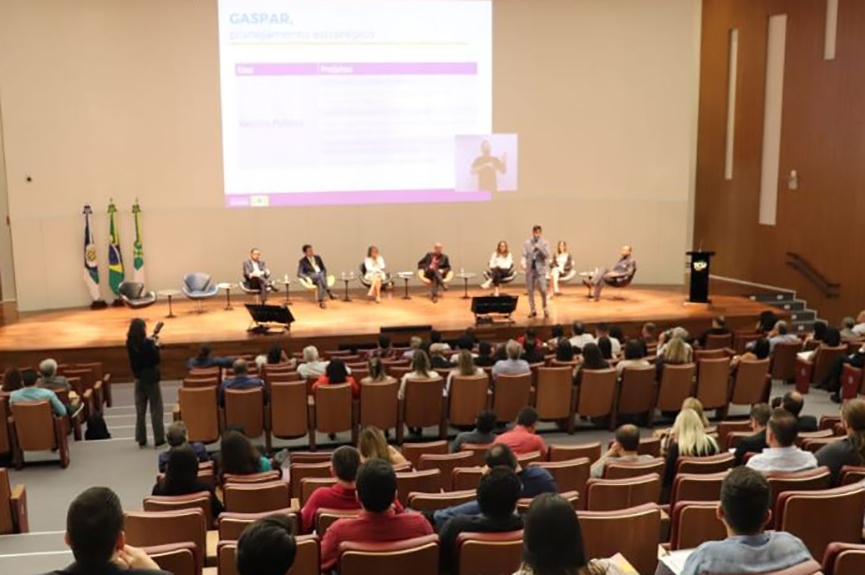 Gaspar  destaque em evento do Ministrio da Economia em Braslia