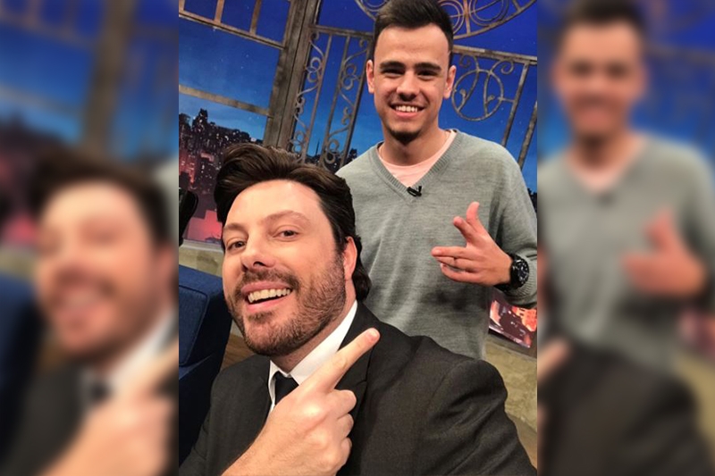 Gasparense 'Marco vio' participa de programa do SBT