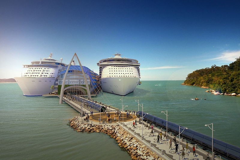 Ministrio da Infraestrutura autoriza instalao de porto de transatlnticos em Balnerio Cambori