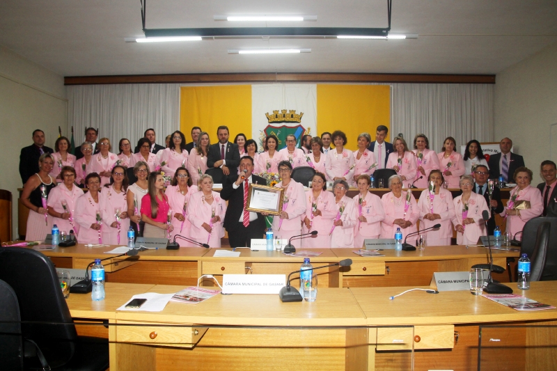 Cmara de Vereadores homenageia 30 anos da Rede Feminina de Gaspar