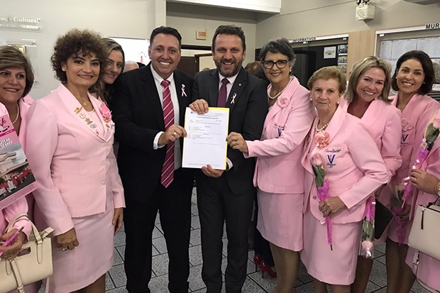 Deputado estadual Jerry Comper destina R$254 mil para Rede Feminina de Gaspar
