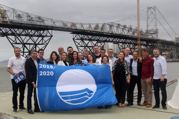 Santa Catarina detm 50% das certificaes do Programa Bandeira Azul no Brasil