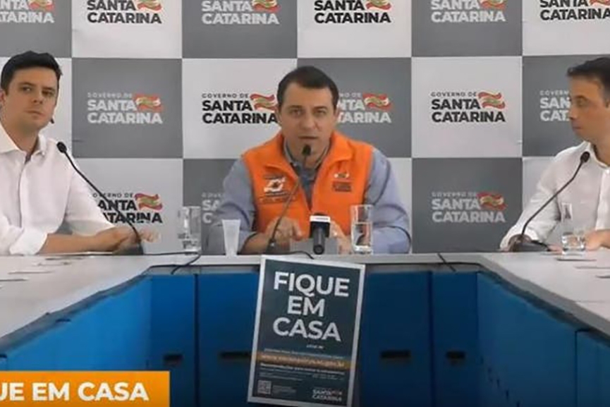 Governo de SC prorroga por mais sete dias decreto de isolamento social