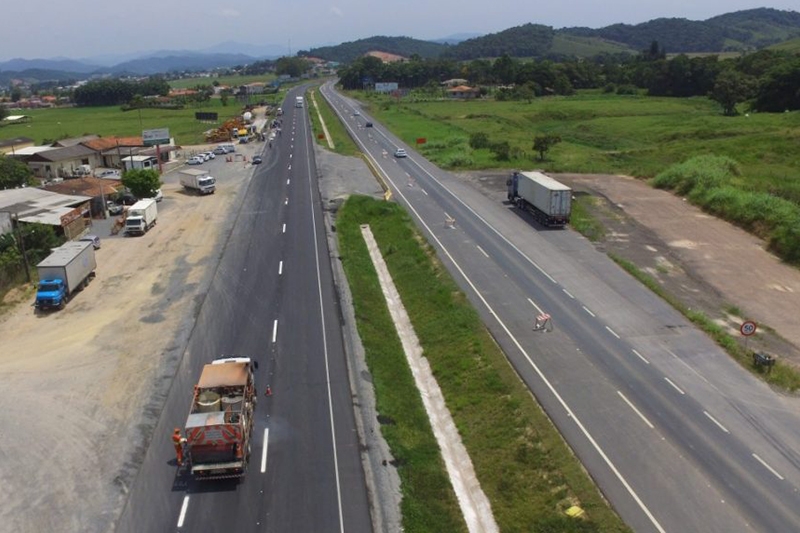 BR-470 ser interrompida em dois pontos entre Gaspar e Ilhota nesta quinta