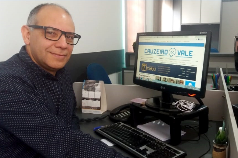 Jornalista Sandro Galara volta a compor a equipe do Cruzeiro do Vale