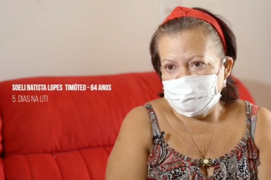 Vdeo mostra depoimento de gasparenses que venceram o coronavrus