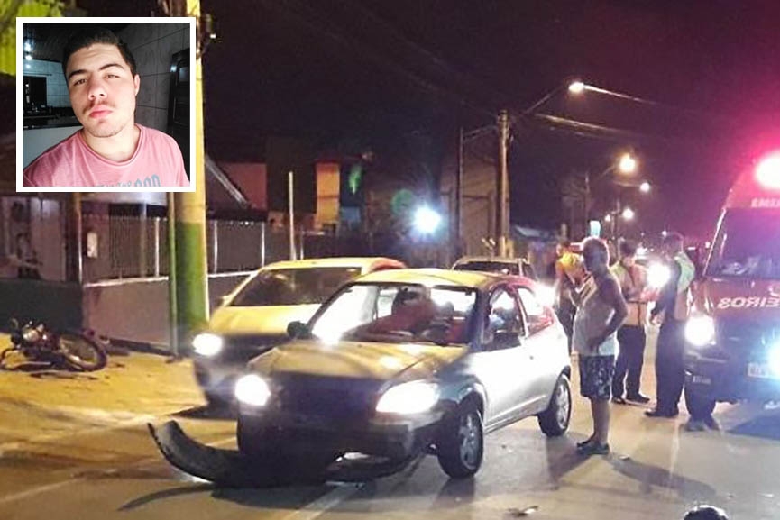 Identificado jovem que morreu em grave acidente de moto em Gaspar