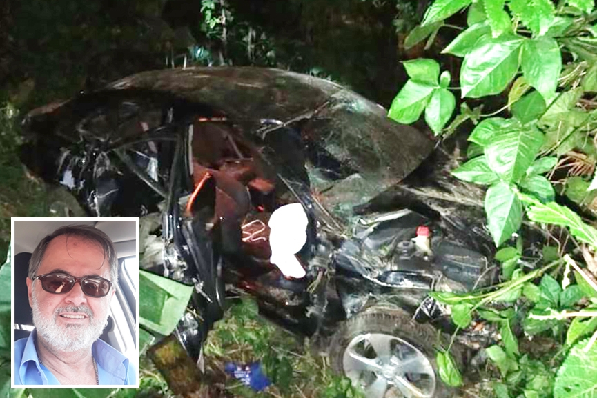 Identificado homem que morreu em grave acidente em Ilhota