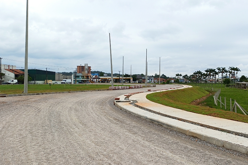 Anel de Contorno Virio de Gaspar: trecho 2 est em fase de finalizao