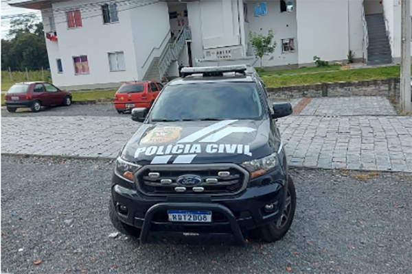 Homem que agrediu e ameaou a ex em Ilhota  preso pela Polcia Civil em Rio do Sul