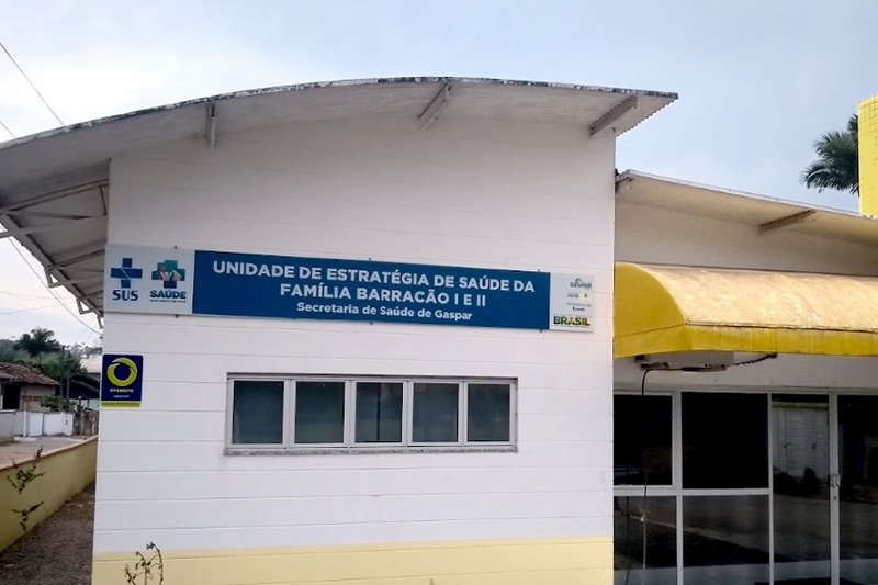 Projeto d nome de Adelina Chiminelli a posto de sade no bairro Barraco, em Gaspar