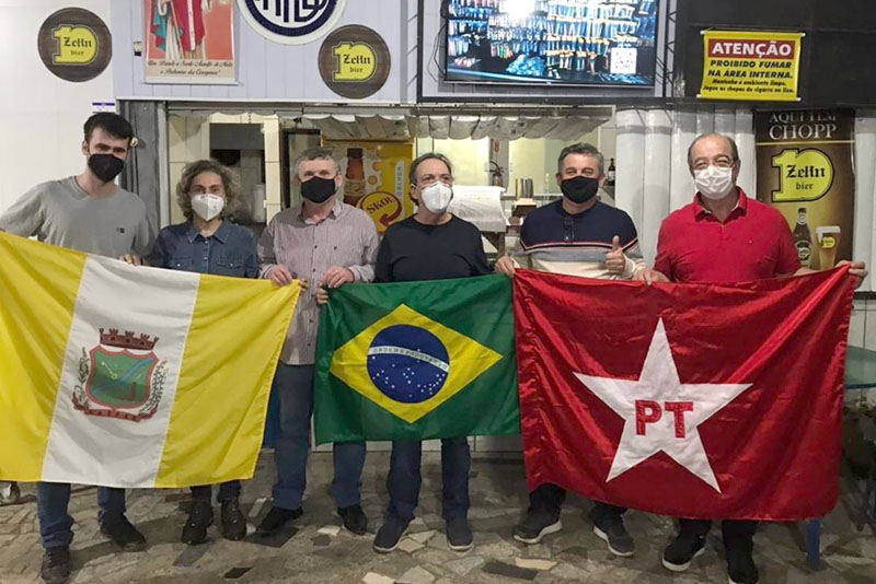 PT de Gaspar lana quatro pr-candidatos s eleies de 2022