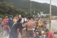 Jovem morre afogado após ser atingido por barco em Florianópolis