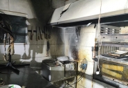 Fritadeira causa princpio de incndio em cozinha industrial em Gaspar 