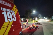 Homem morre aps grave acidente de moto no Santa Terezinha, em Gaspar