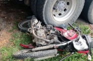 Moto fica destruda e homem morre em grave acidente entre Blumenau e Pomerode