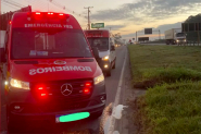 Coliso entre van e motocicleta mata homem na BR-101, no Sul de SC