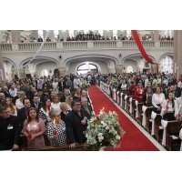 Missa dos festeiros lota Igreja Matriz de Gaspar
