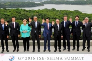 Lderes do G7 iniciam reunies da cpula no Japo
