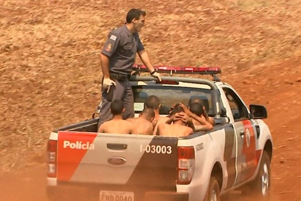 100 presos s�o recapturados ap�s motim no CPP de Jardin�polis, SP