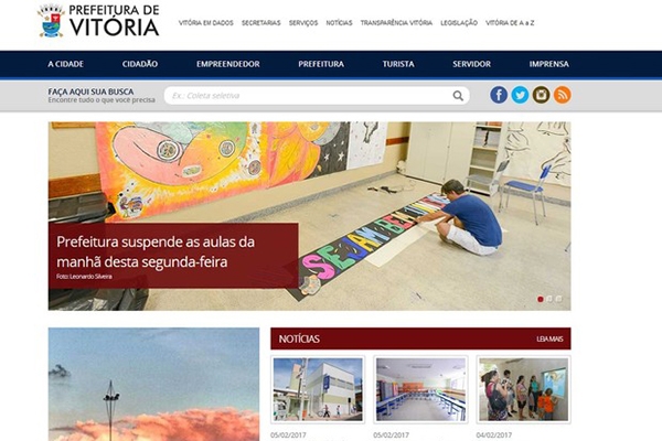 Sem policiamento, Vit�ria suspende aulas e atendimento de sa�de