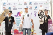 Skatistas gasparenses s�o ouro  e prata nos Jogos Abertos de SC