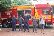 Bombeiros aderem 'Operao Tiradentes' e realizam aes especiais em Gaspar