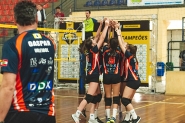 Equipes de Gaspar são destaque em competição nacional de voleibol