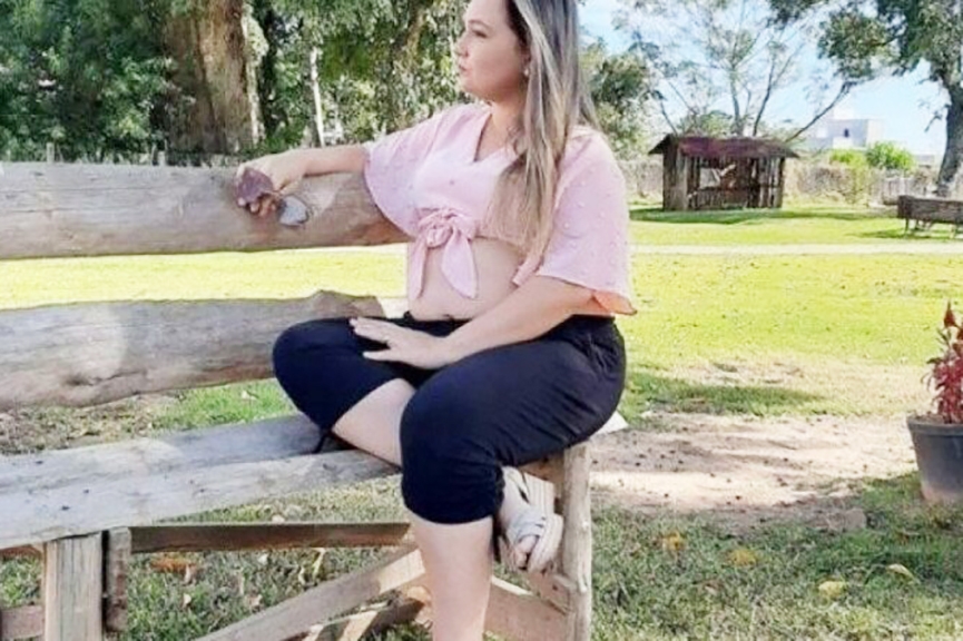 Grvida assassinada em Canelinha morreu de hemorragia causada por corte na barriga