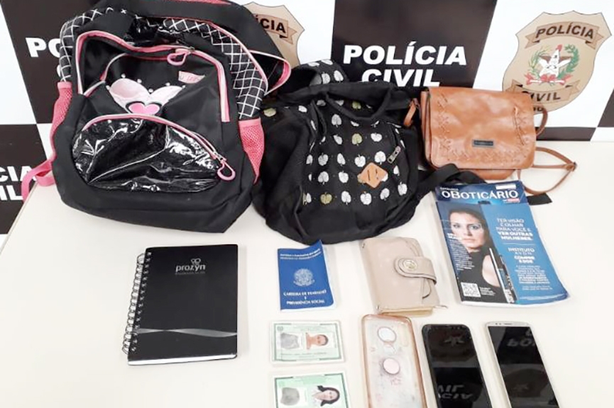 Morador do bairro Poo Grande  preso pelo crime de roubo em Gaspar 