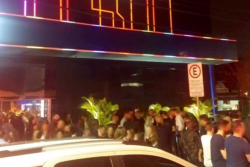Fim de semana  marcado por interdio de quatro casa noturnas em Santa Catarina