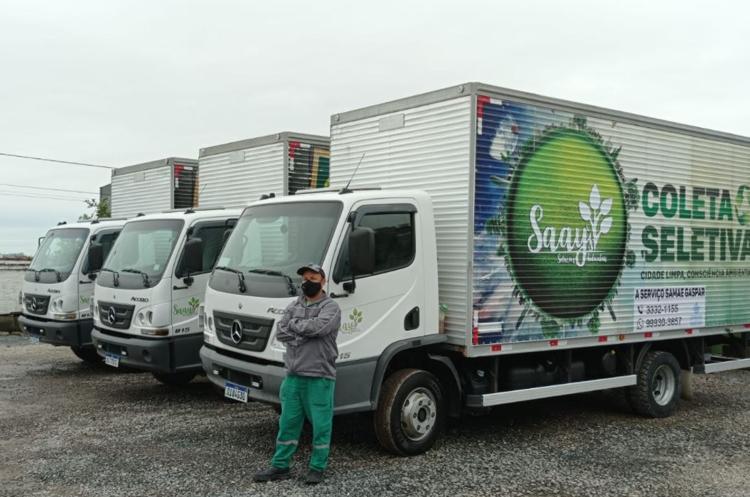 Nova empresa assume coleta de lixo em Gaspar nesta segunda-feira