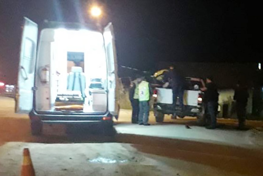 Motociclista  projetado para cima de carro e fica ferido em acidente em Gaspar