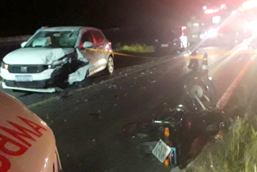 Homem morre aps ser projetado por 15 metros em acidente na BR-470, em Gaspar