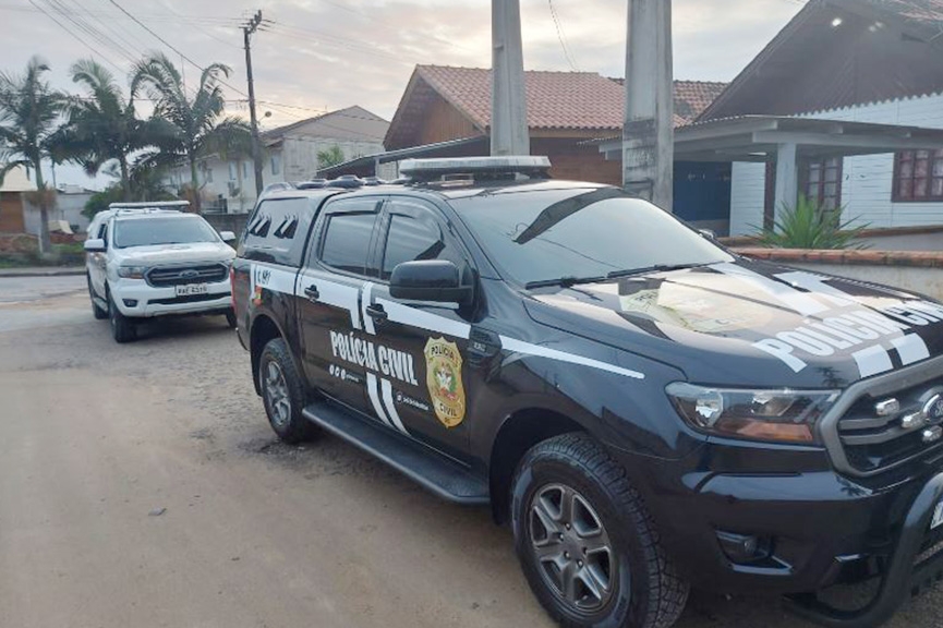 Grande operao policial cumpre 16 mandados de priso e busca em Gaspar