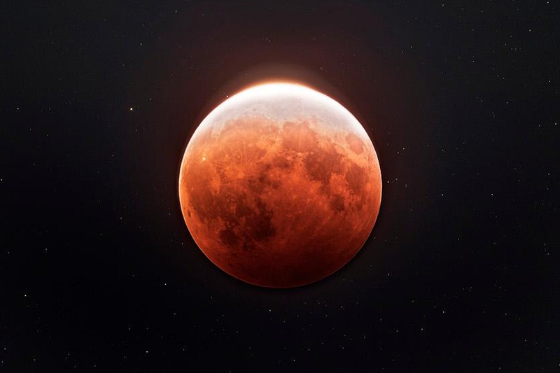 Eclipse total da lua ser visvel em todo o Brasil neste domingo