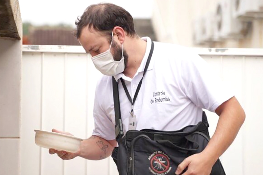 Com 74 casos identificados, Gaspar segue em alerta mximo para a dengue