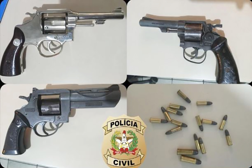 Jovem que vendia armas de fogo em grupos de aplicativo  preso em Gaspar