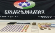 PM prende homem por trfico de drogas em Gaspar