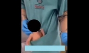 Beb colocado no bolso de jaleco e gravado em dancinha em hospital de Itaja recebe alta