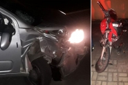 Coliso frontal deixa homem ferido no Santa Terezinha, em Gaspar