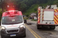 Acidente entre motos mata mulher em Brusque