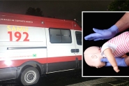 Samu de Gaspar salva beb de 10 dias que estava engasgado com leite materno
