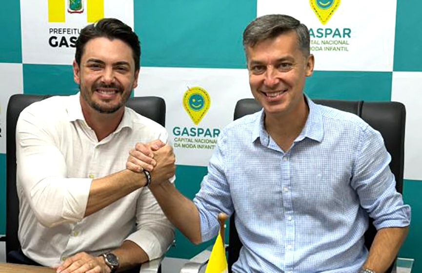 Marcelo Brick assume como prefeito em exerc�cio de Gaspar por 10 dias