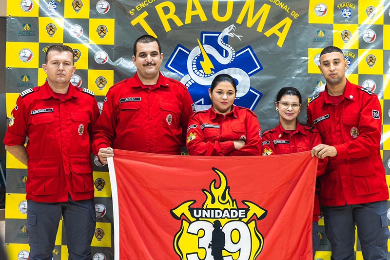 Bombeiros voluntrios de Ilhota conquistam 4 colocao em desafio estadual