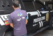 Homem suspeito de estuprar a prpria filha  preso no Poo Grande, em Gaspar