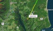 Avio cai em rea de mata em SC e duas pessoas so encontradas mortas