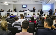 Veja o momento em que a juza l a sentena de Evanio Prestini, do Caso Jaguar