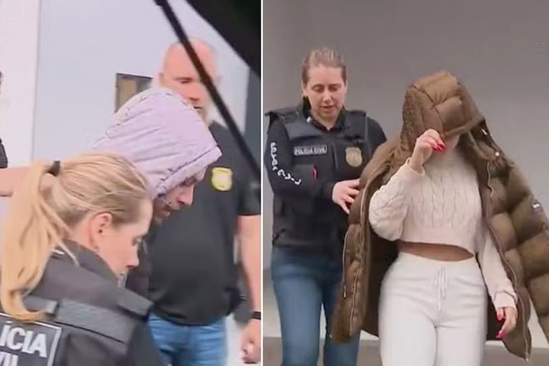 Casal suspeito de golpe milion�rio vivia em apartamento de luxo mais alto do pa�s, em Balne�rio Cambori�